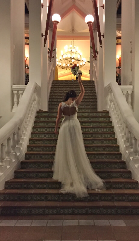 Wedding Gown with Peekaboo back | JenMar Creations