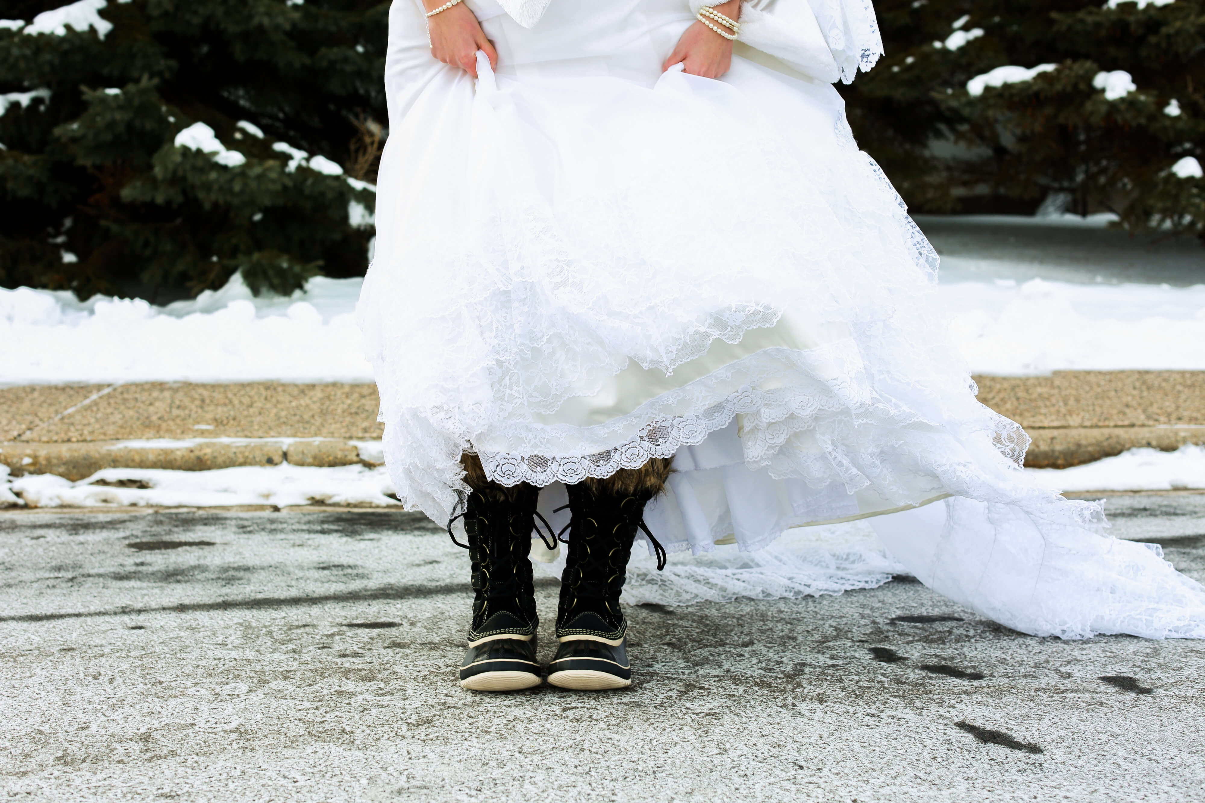 Winter Wedding Gown | JenMar Creations